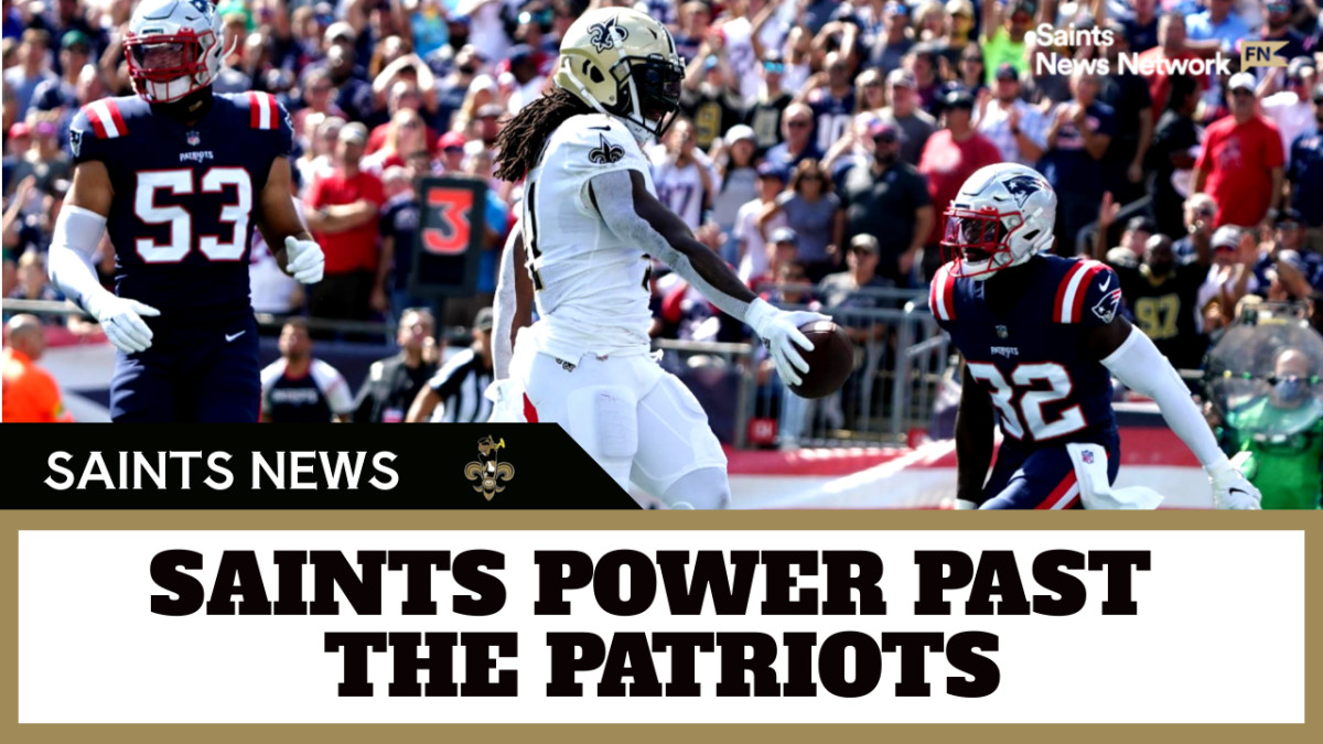 Saints vs. Patriots Halftime Report  Week 3 - Sports Illustrated New  Orleans Saints News, Analysis and More