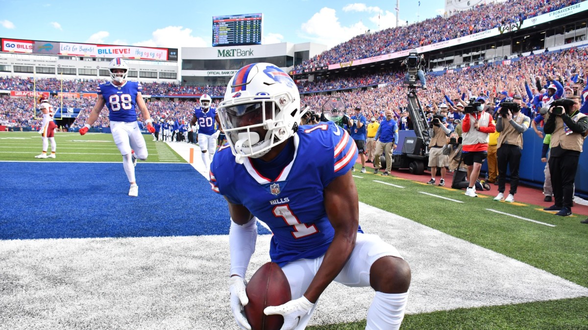 Emmanuel Sanders reflects on giving ball to young Bills fan after