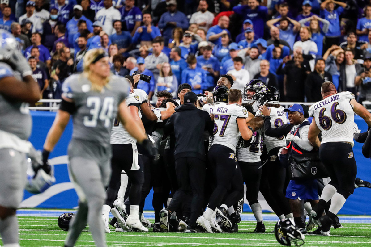 Baltimore Ravens 19, Detroit Lions 17: Best photos from Ford Field