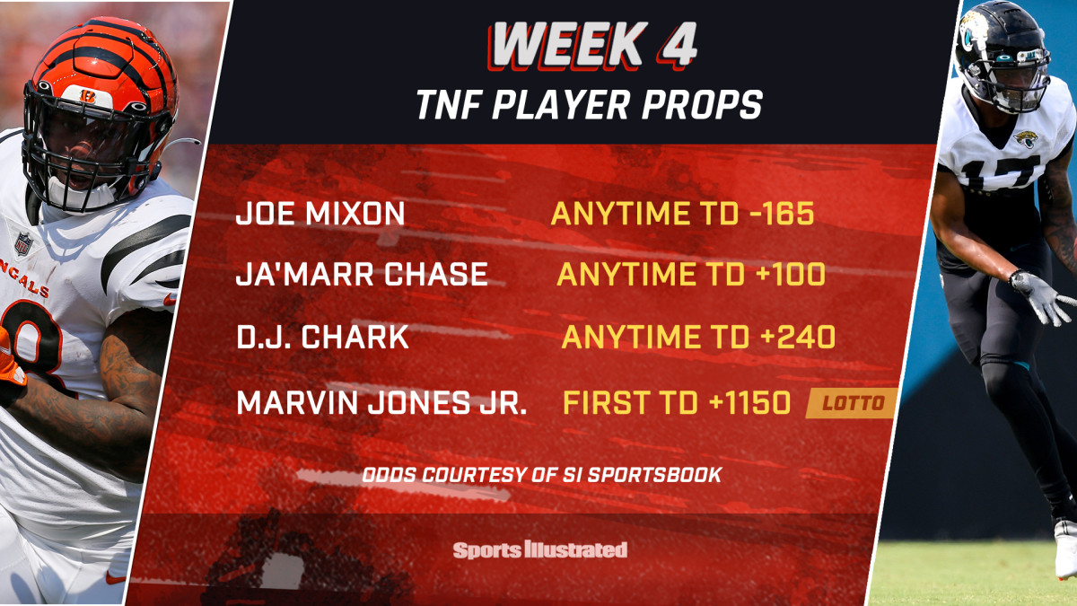 NFL Player Prop Bets: Week 4 Thursday Night Football
