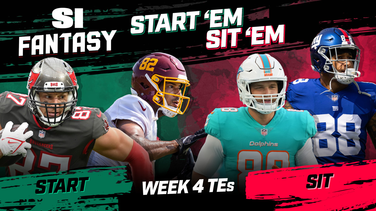 Week 4 Start 'Em, Sit 'Em: Tight Ends - Sports Illustrated