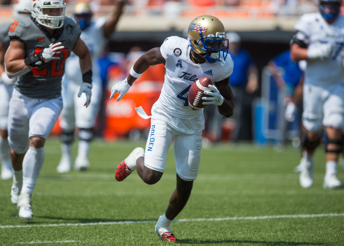 Josh Johnson Wide Receiver Tulsa  NFL Draft Profile & Scouting Report