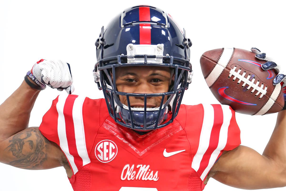 Ole Miss running back Jerrion Ealy