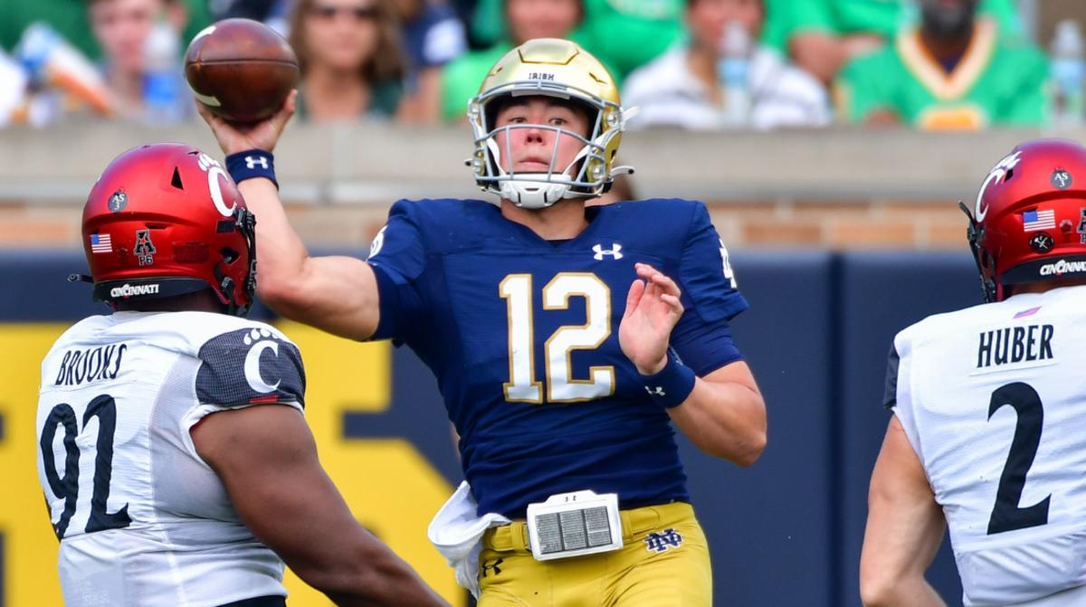 Who is Tyler Buchner? Meet Notre Dame's new QB1 replacing Jack Coan