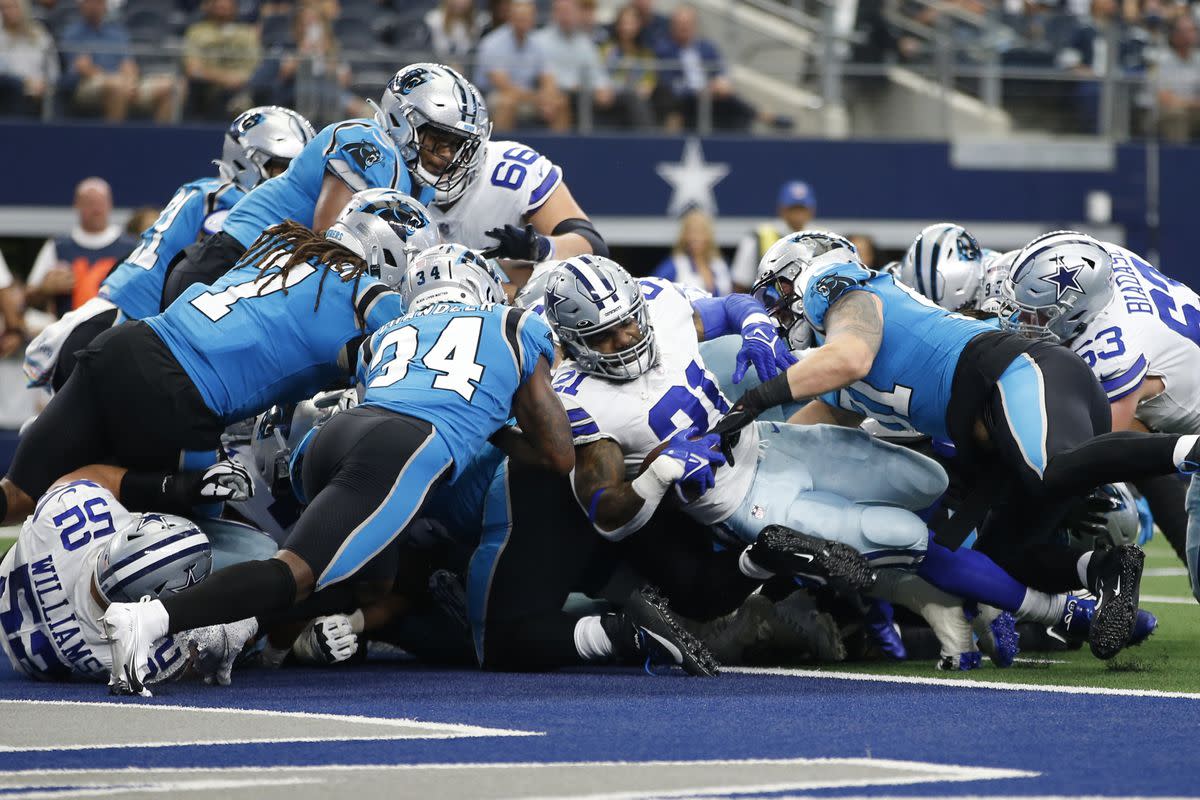 dallas cowboys carolina panthers