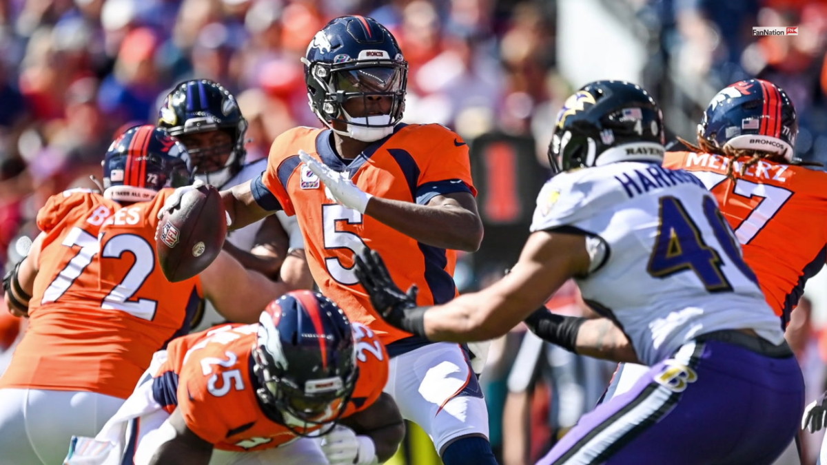 Ravens-Broncos: Baltimore secures rushing record in garbage time