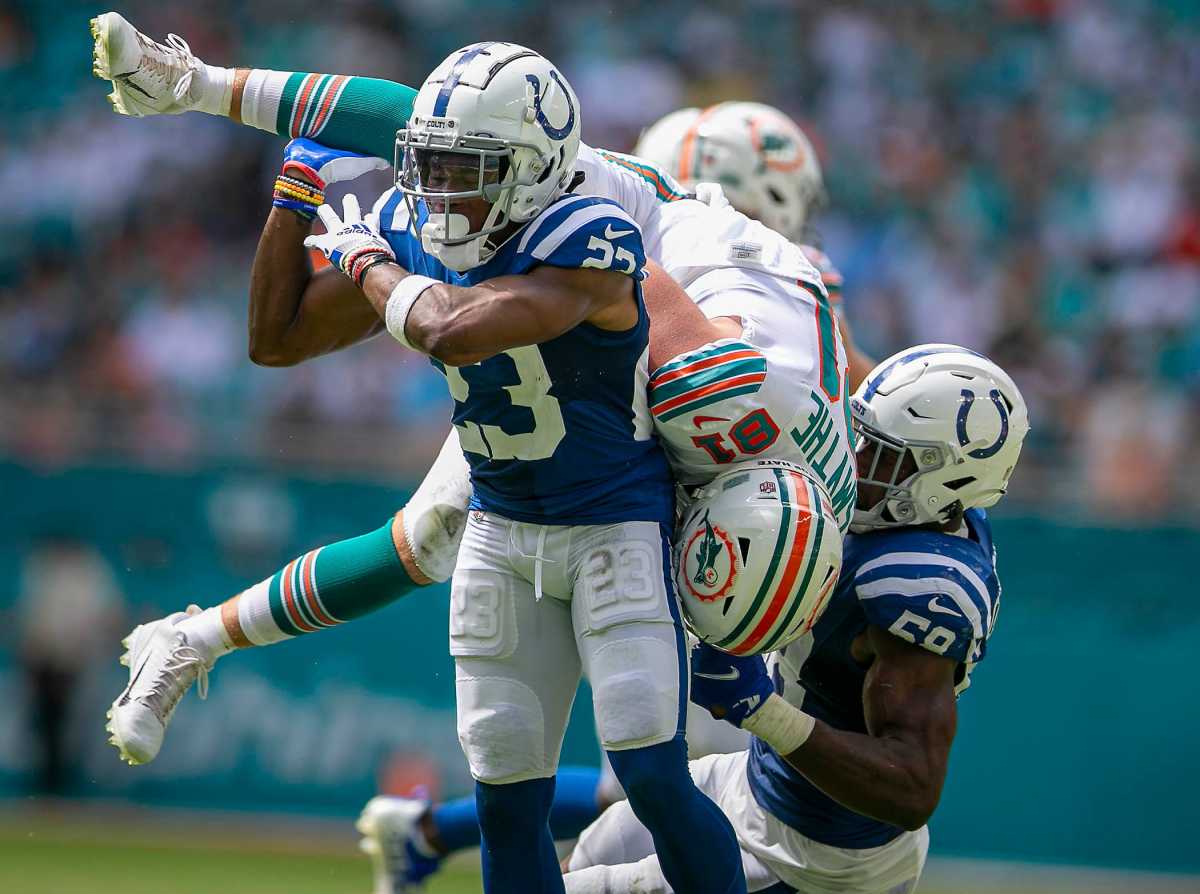 Positional Grades: Indianapolis Colts vs. Miami Dolphins thumbnail