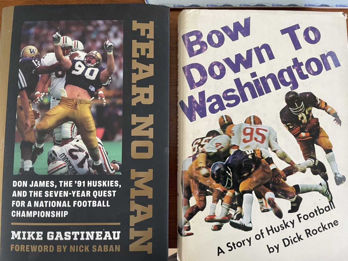 Unbeatable '91 football team inspires first UW Press book on Husky sports