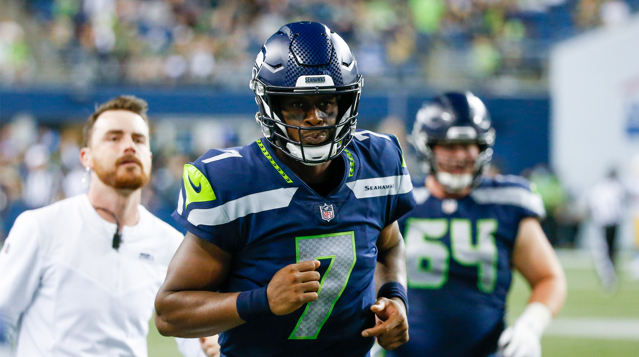 Geno Smith, questionable FG call spoil Russell Wilson's Seattle return