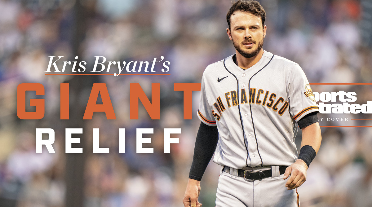 MLB - Kris Bryant in his fresh San Francisco Giants threads.