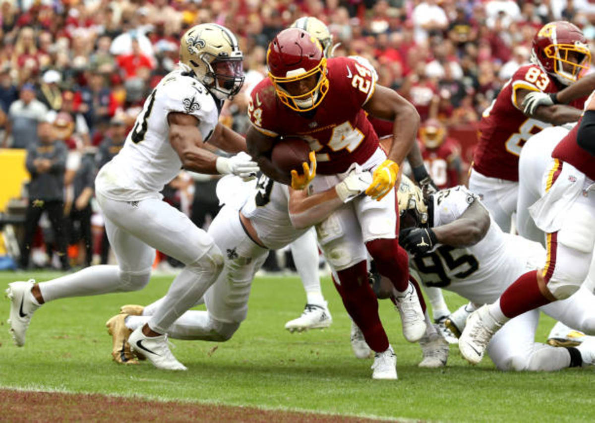 Washington releases Adrian Peterson, pushing Antonio Gibson, Bryce Love up fantasy  football draft boards, Fantasy Football News, Rankings and Projections