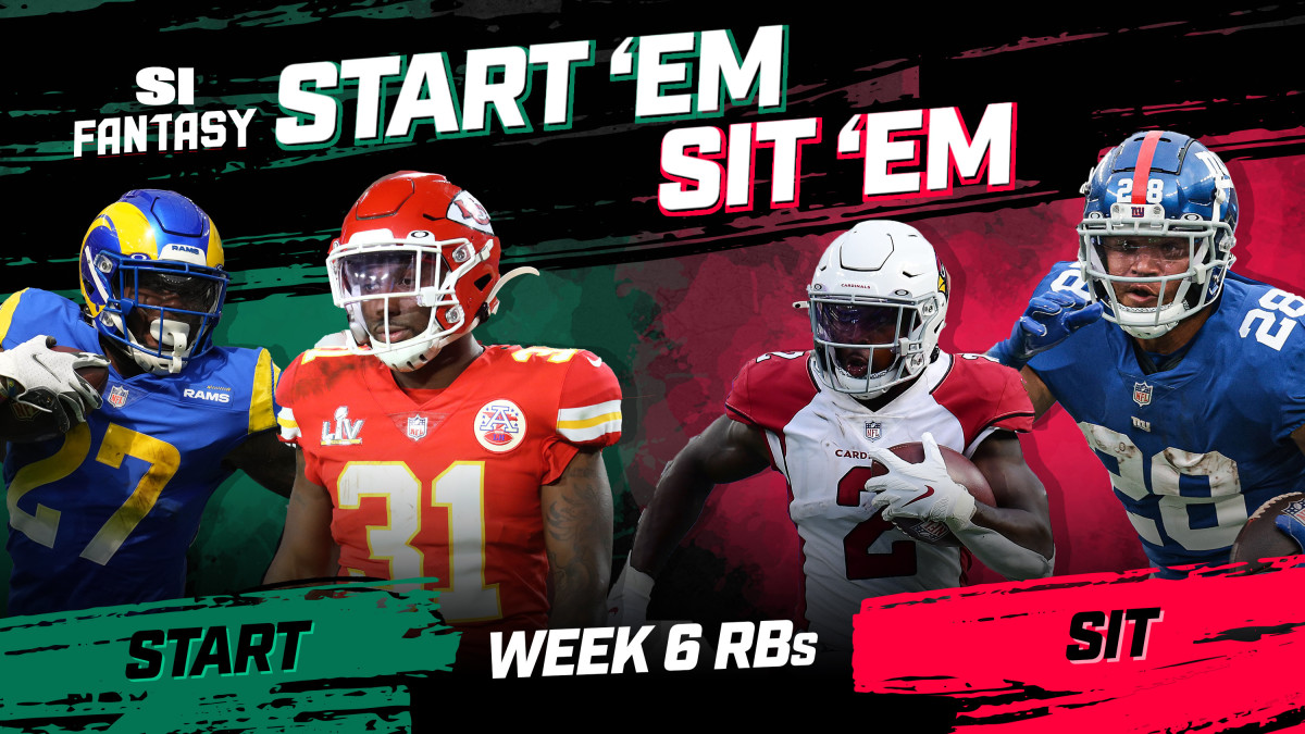 Fantasy Football 2018: Thursday Night Football Start Em, Sit Em Week 6