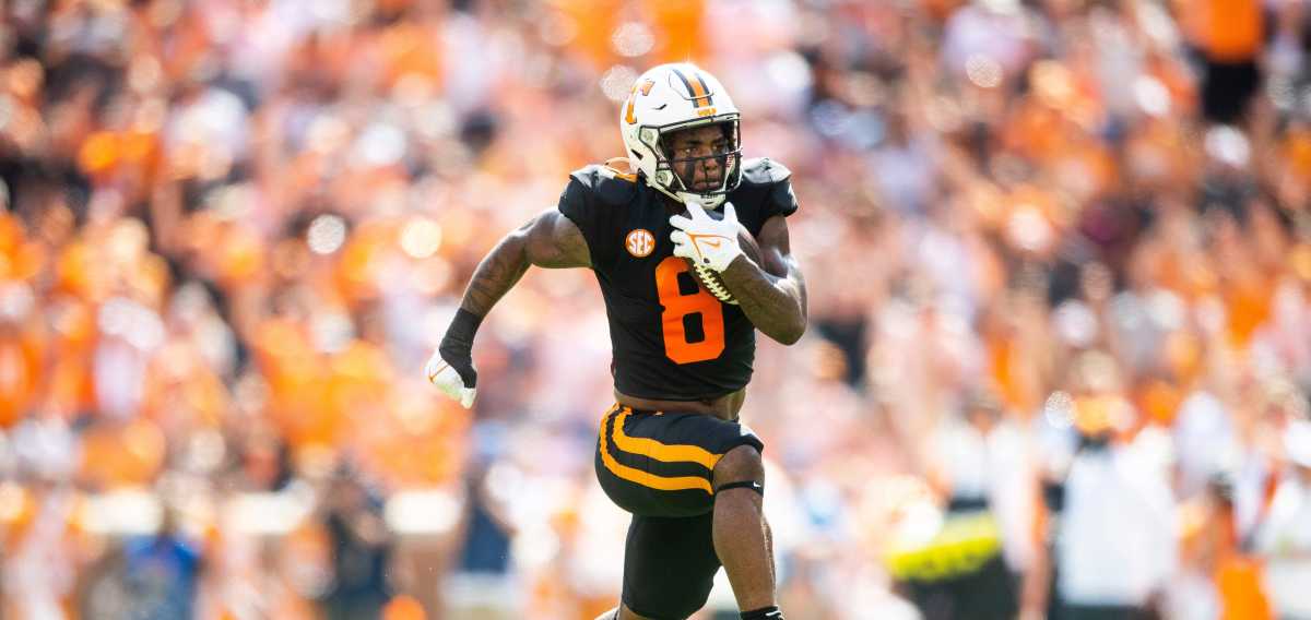 Star Tennessee Volunteers RB Tiyon Evans Will Play vs. Ole Miss Despite ...