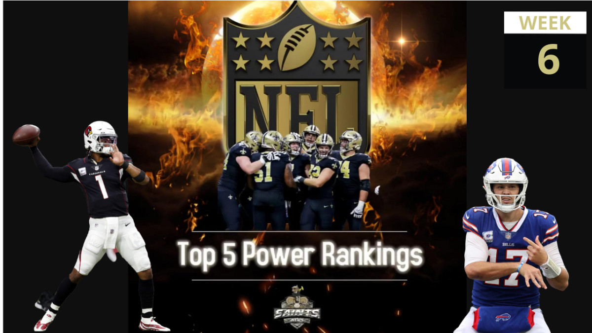 NFL Power Rankings Week 6