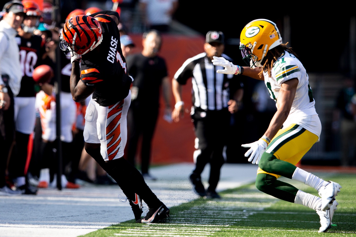 Randy Moss sees magic with Bengals Ja'Marr Chase