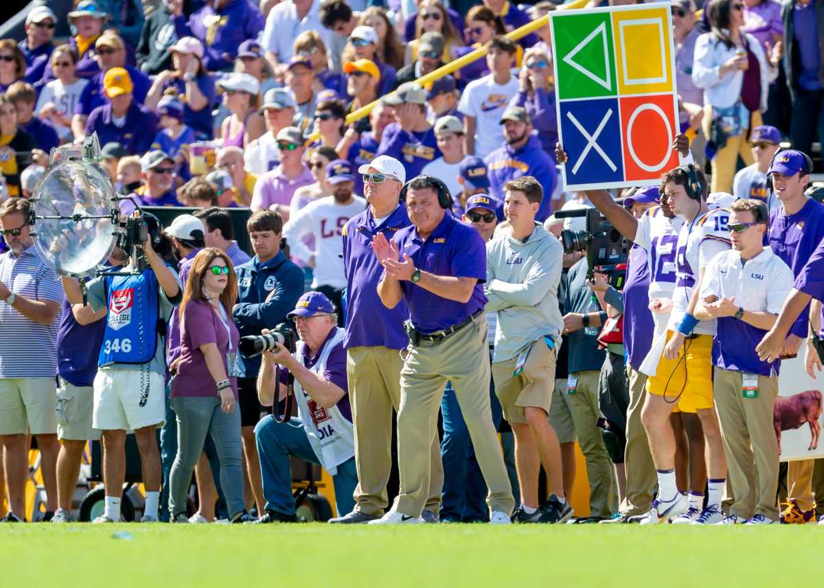 LSU Football Coach Ed Orgeron Gives Final Updates Ahead Of Matchup With ...