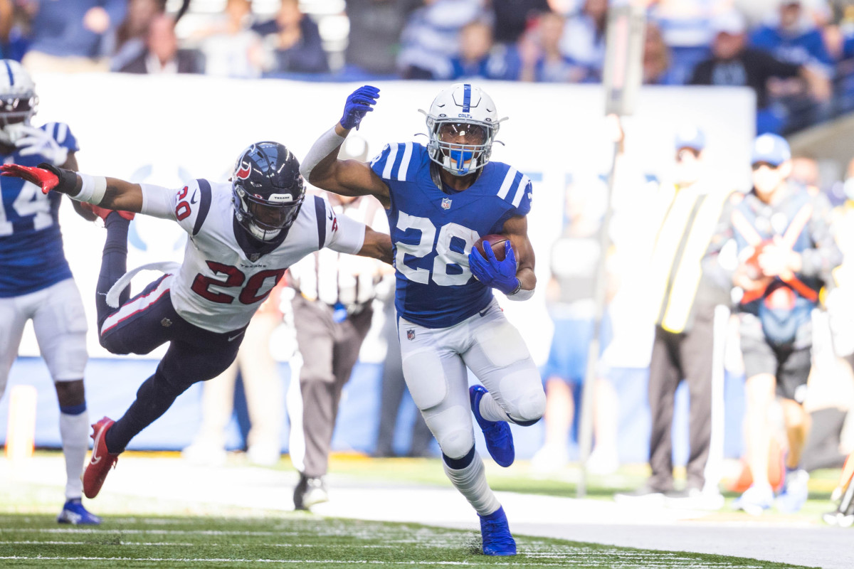 Colts starting running back: Who is RB1 and his handcuff for Indianapolis  in fantasy football? - DraftKings Network