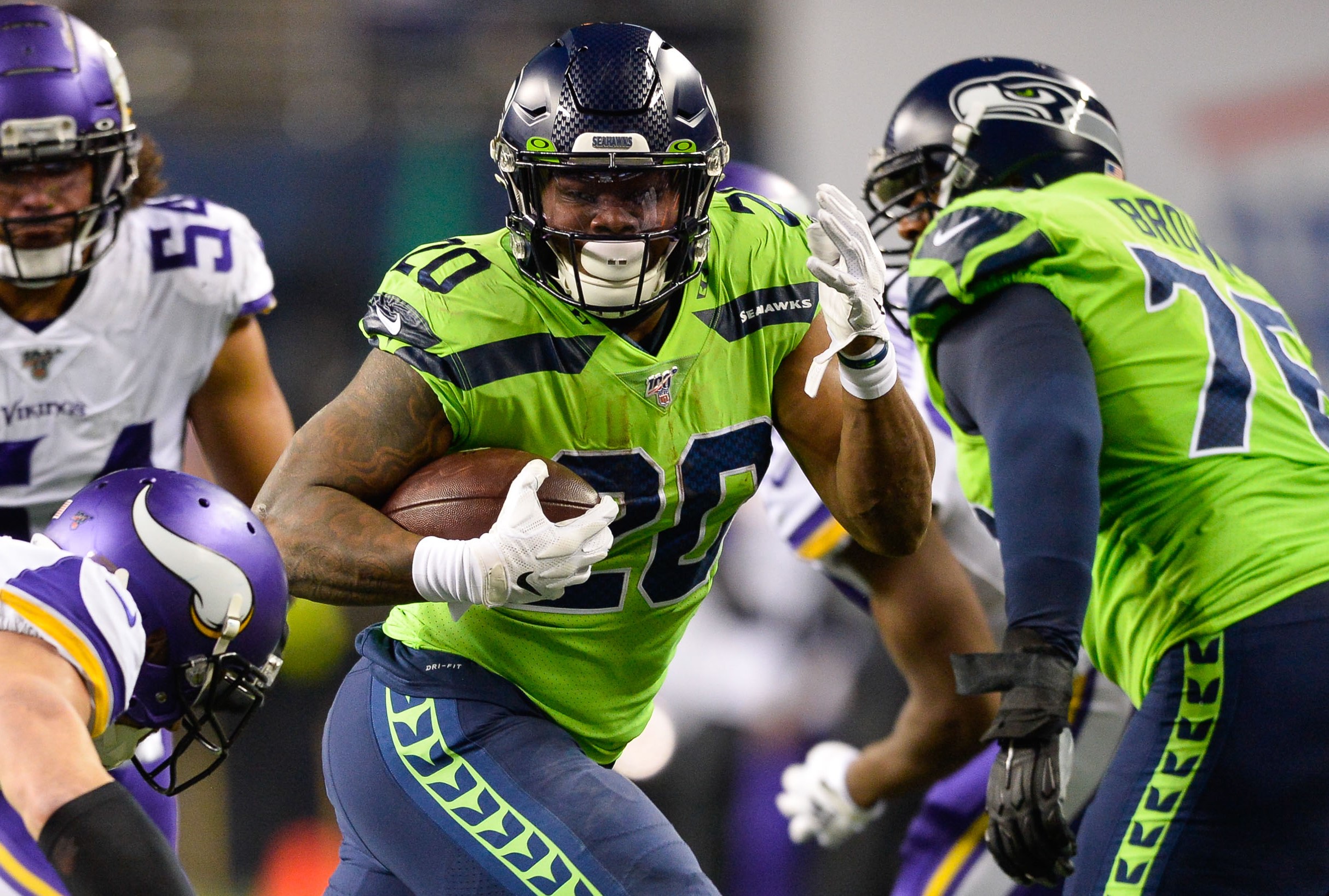 Seahawks RB Rashaad Penny says there's a chance he could return this season