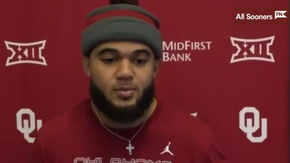 WATCH: Oklahoma TE/H-Back Jeremiah Hall Kansas Postgame - Sports ...