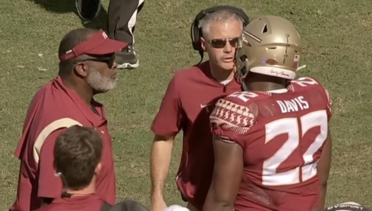 WATCH: FSU's Odell Haggins And Mike Norvell Deliver Some Hard Coaching ...