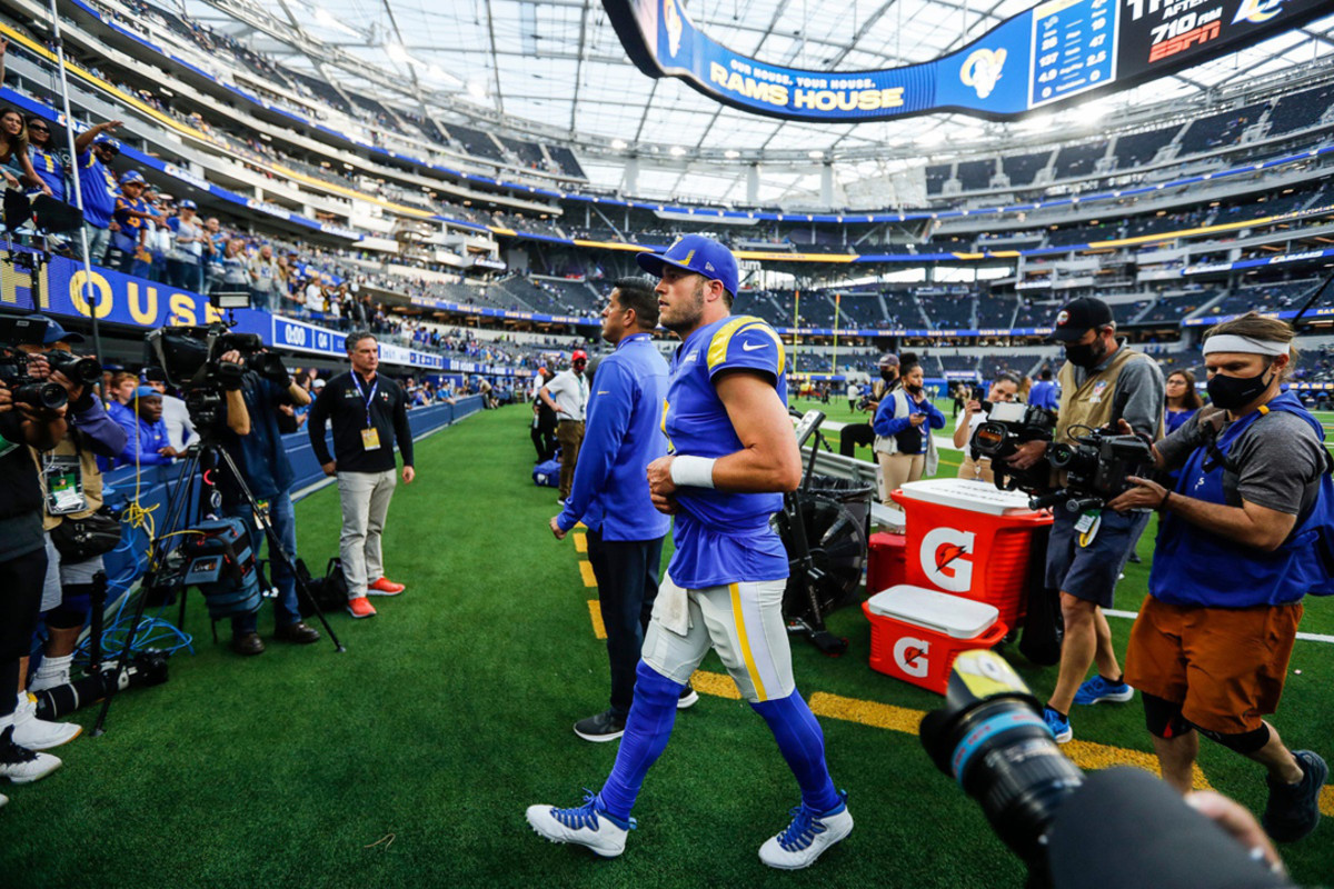 Matthew Stafford Humbled Detroit Lions Fans at SoFi Stadium - Sports  Illustrated Detroit Lions News, Analysis and More