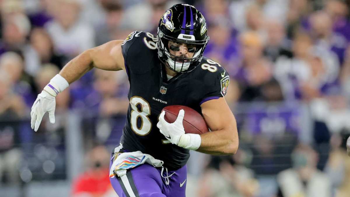 Tight End Mark Andrews Highest-Rated Baltimore Ravens Player Through 7 ...