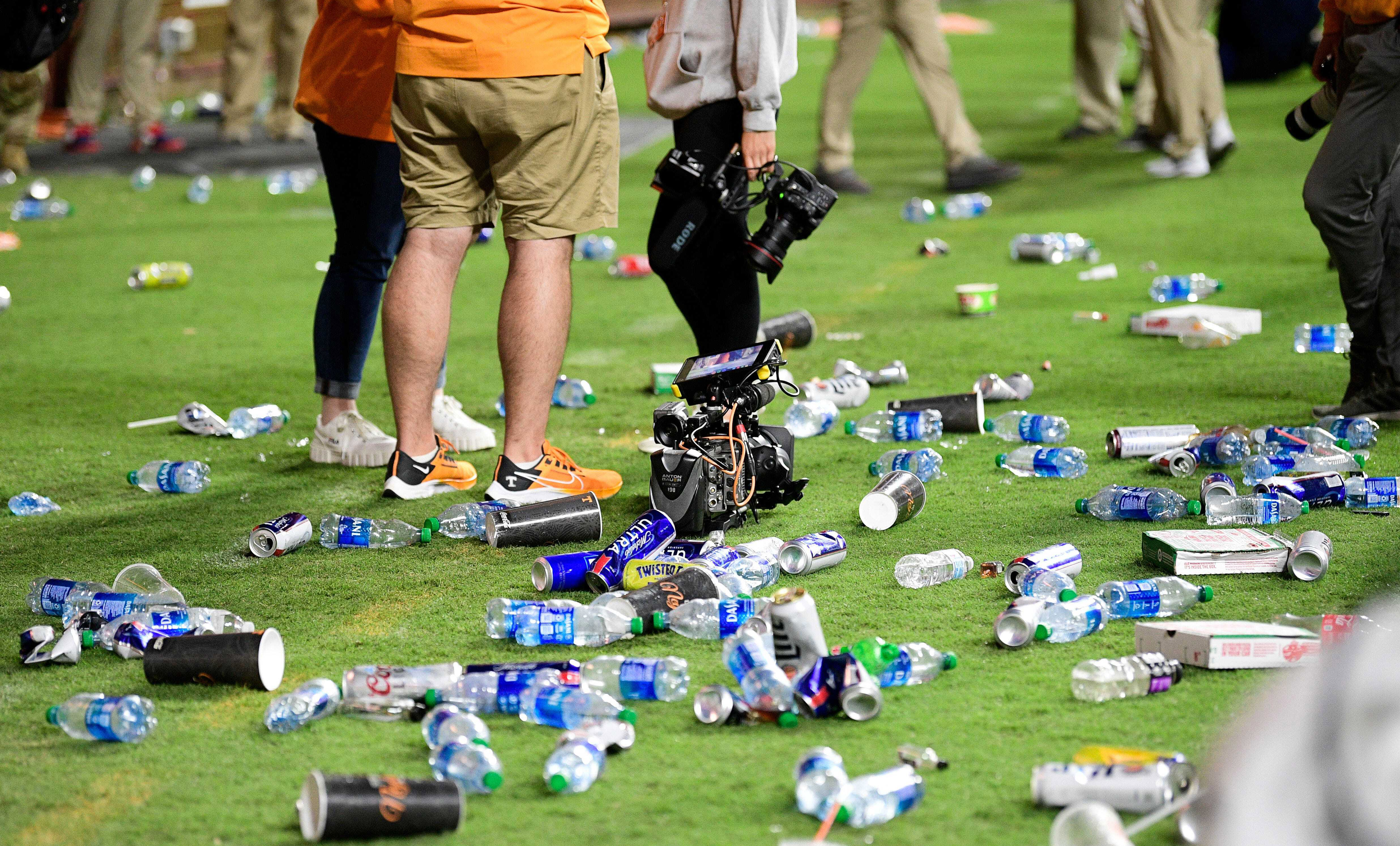 Tennessee Bans 25 Fans After Trashing Neyland Stadium Vs. Ole Miss ...