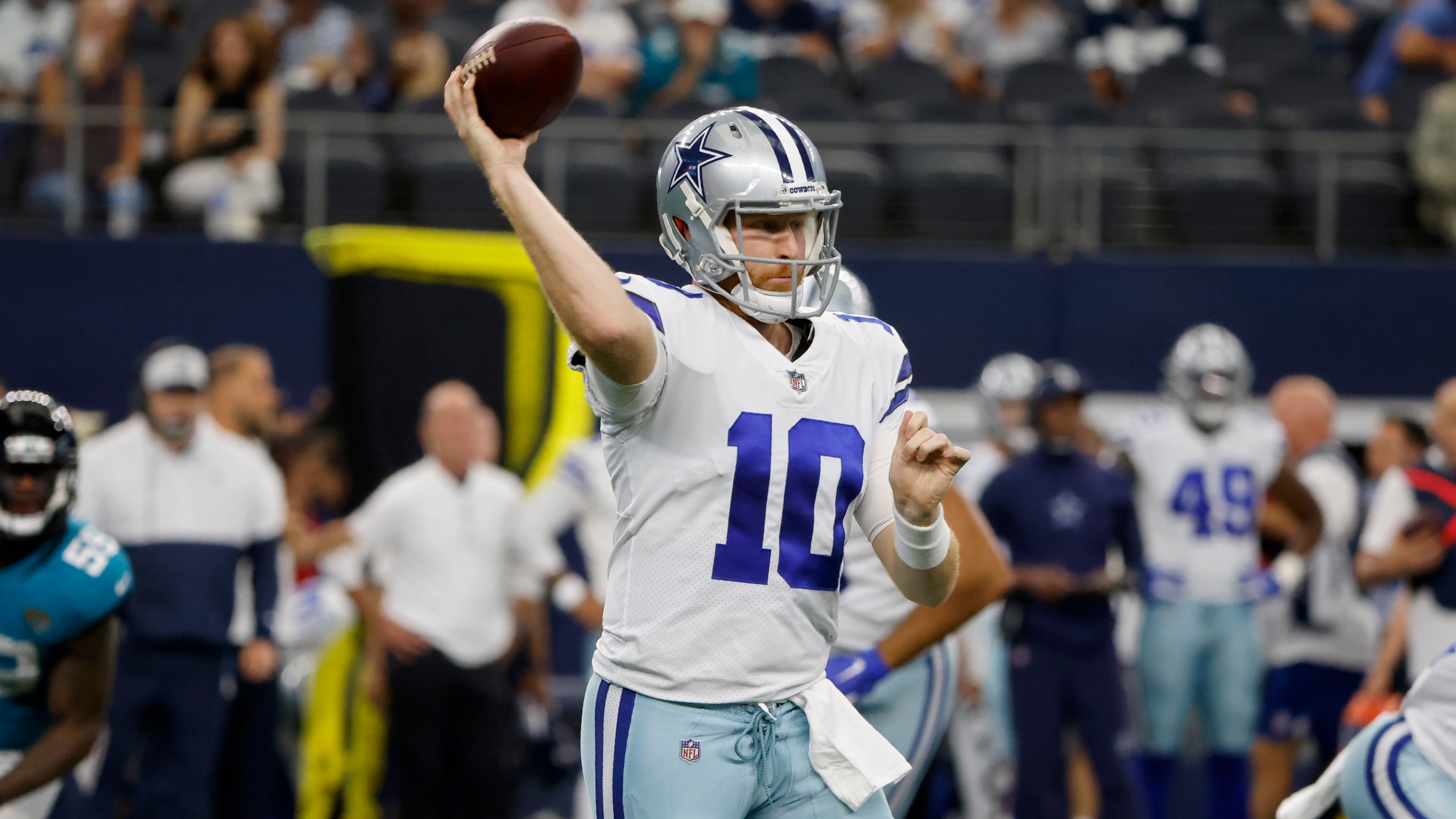 Dallas Cowboys' Cooper Rush Throws First Career NFL Touchdown ...