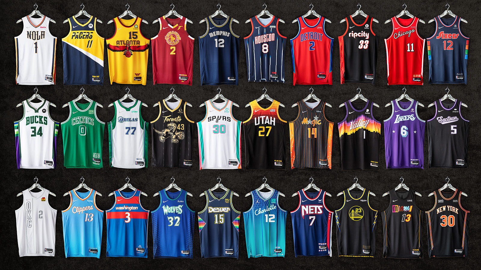 NBA city edition uniforms ranked for all 30 teams, from Jazz to Hawks