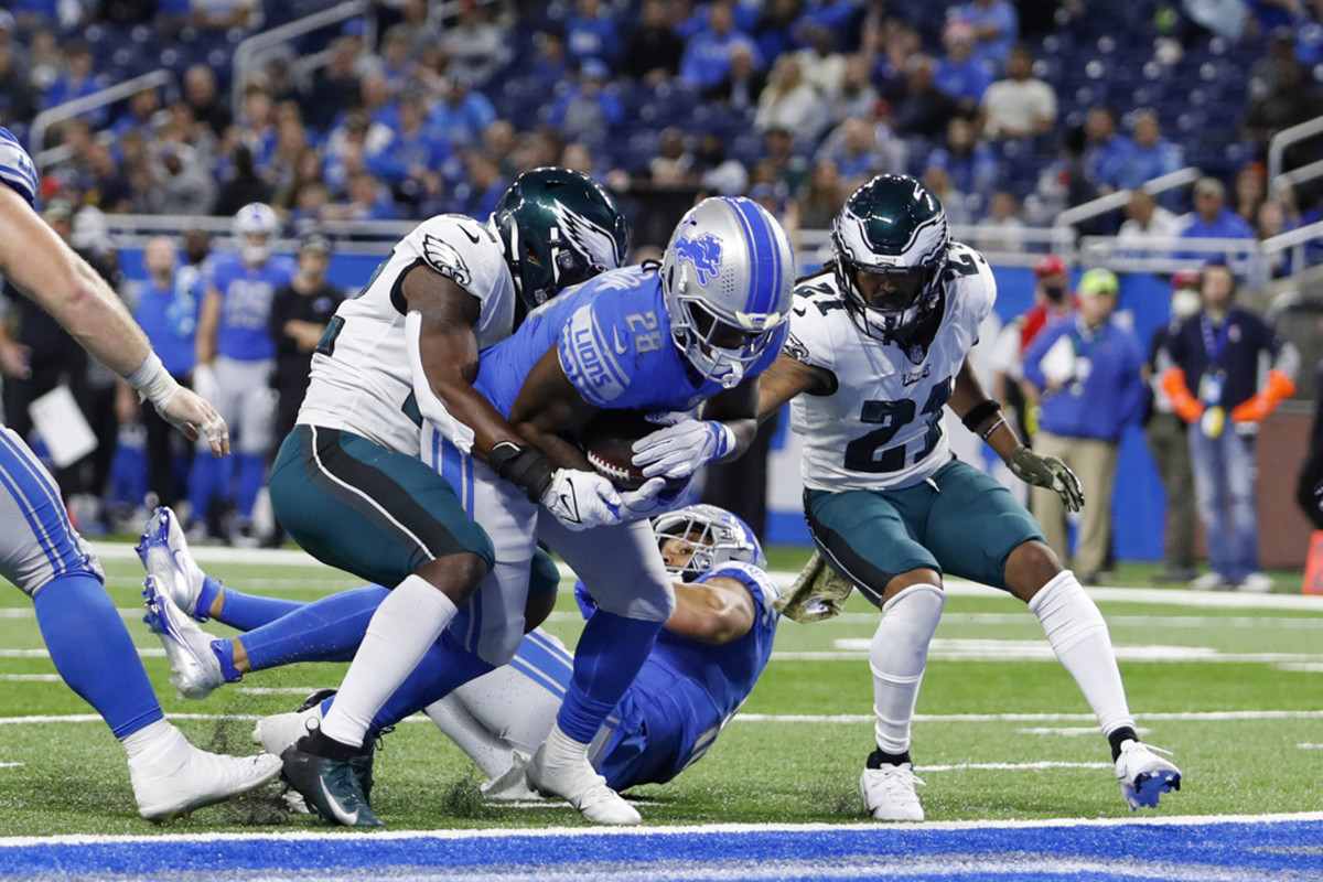 Lions announce 2022 practice squad, waive RB Jermar Jefferson – The Oakland  Press