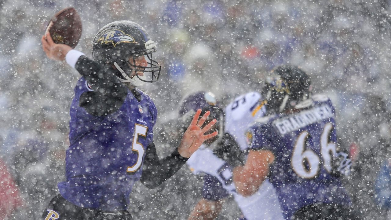 Flashback Friday: Baltimore Ravens beat Vikings in the snow