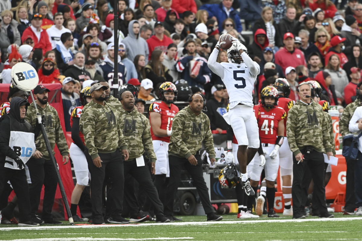 NFL Combine 2022: Penn State's Jahan Dotson turns in solid outing in  drills, testing 