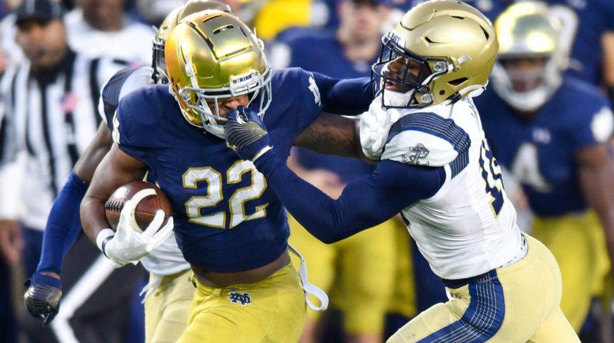 Navy vs. Notre Dame football at M&T Bank Stadium