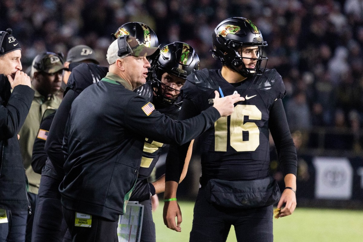VIDEO Purdue Football Coach Jeff Brohm Previews Matchup With