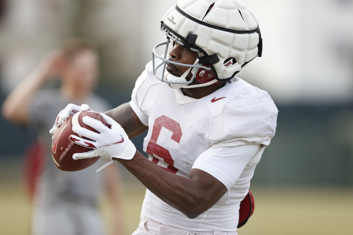 Trey Sanders practice