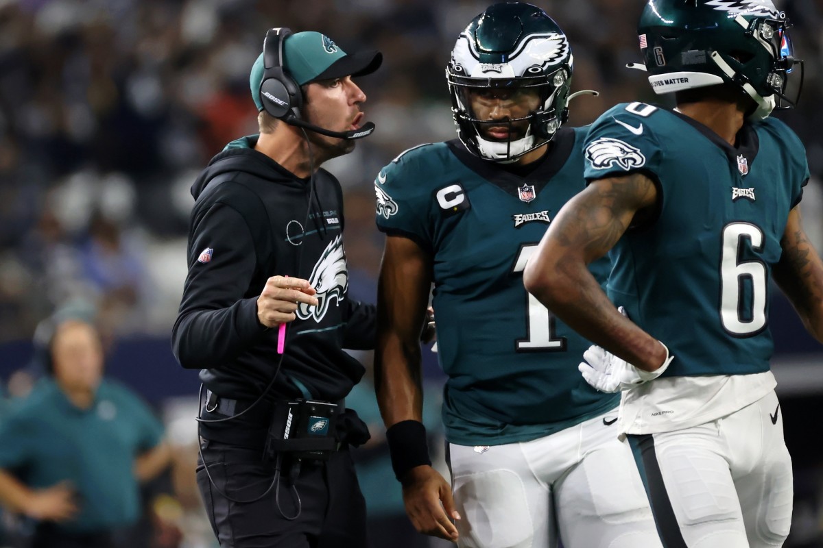 Philadelphia Eagles' Jalen Hurts, Nick Sirianni Best QB-Coach Duo? - Sports  Illustrated Philadelphia Eagles News, Analysis and More