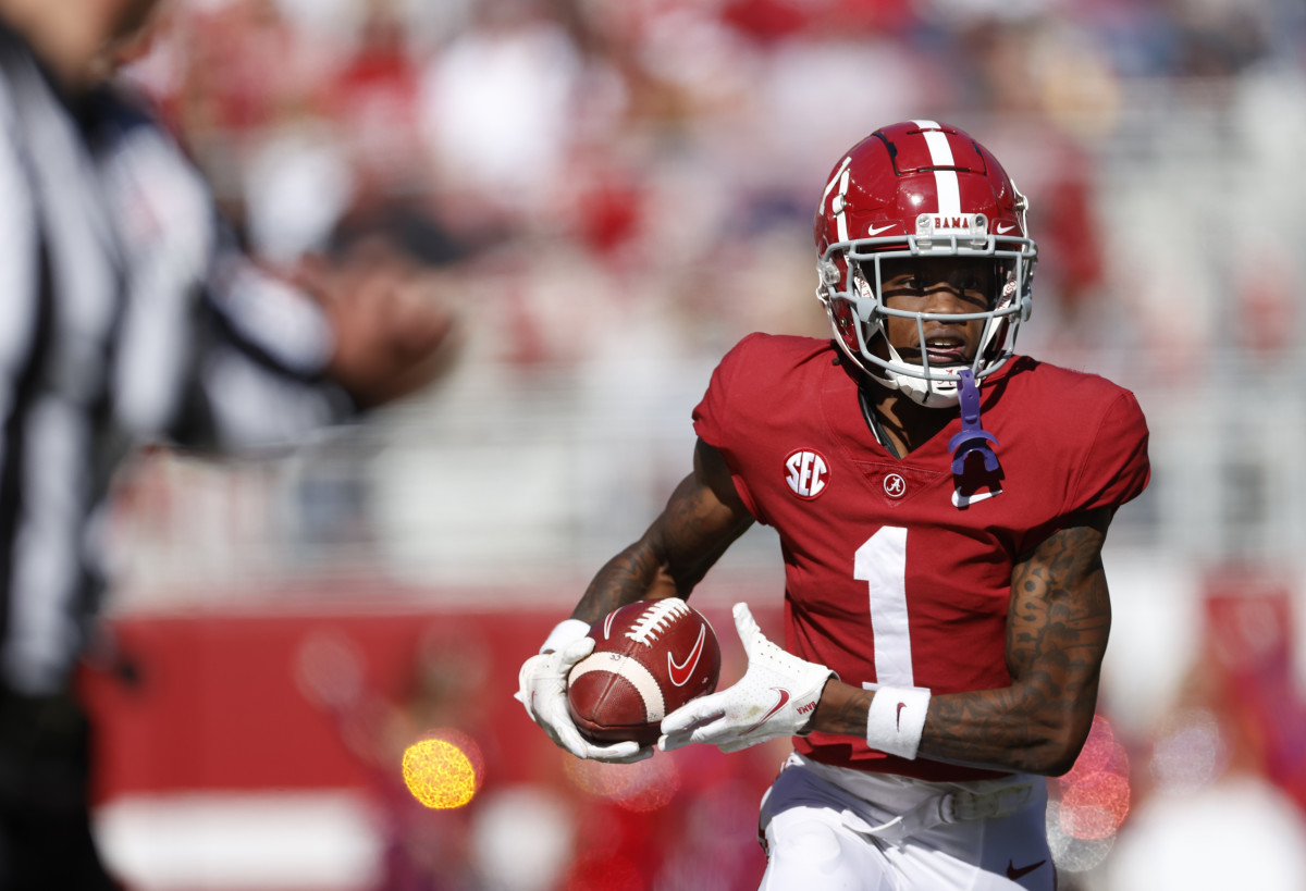 Jameson Williams' transfer to Alabama working on all fronts