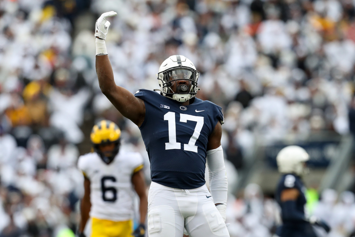 Arnold Ebiketie is latest Penn State player to opt out of Outback Bowl