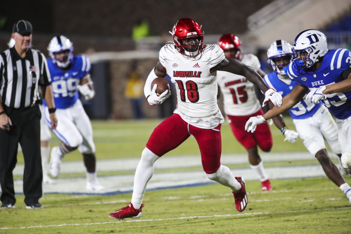 Louisville Wide Receiver Justin Marshall Enters Transfer Portal ...