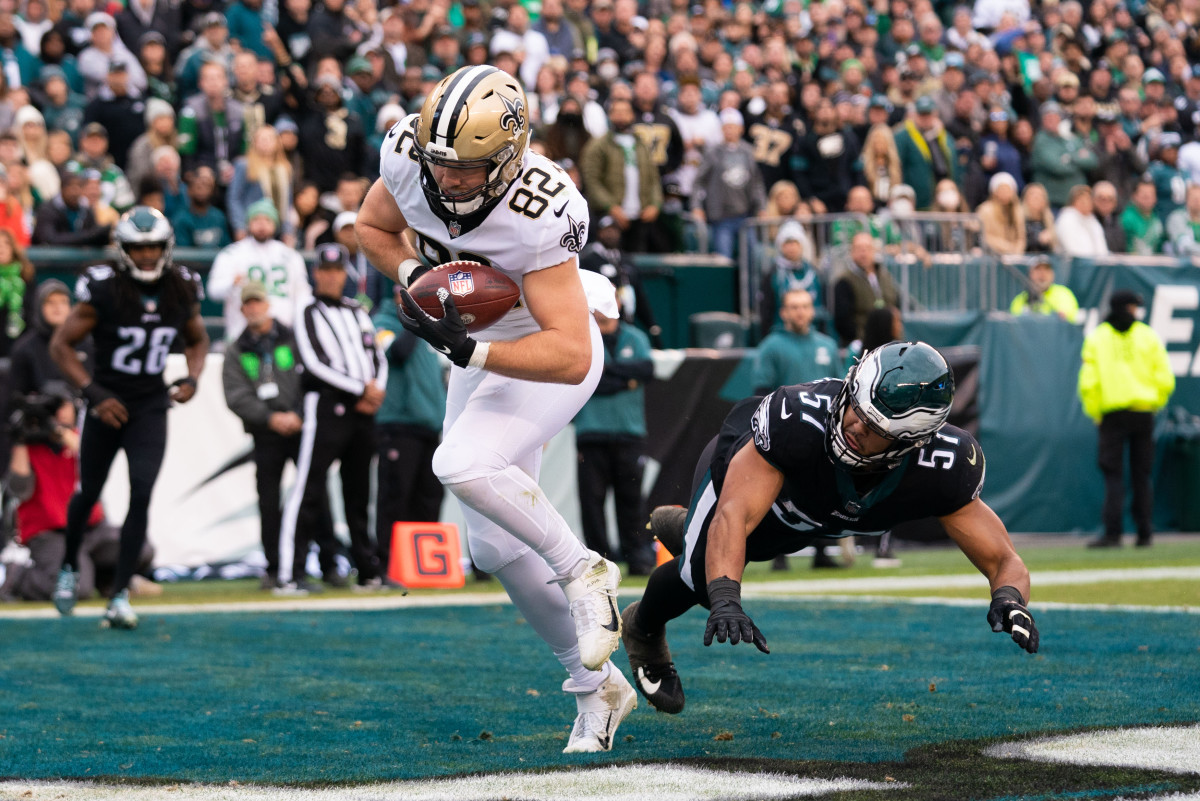 Saints TE Adam Trautman Injured  Week 6 - Sports Illustrated New Orleans  Saints News, Analysis and More