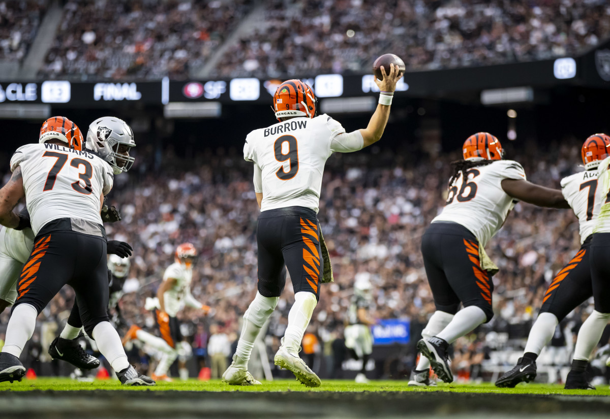 Raiders vs. Bengals score: Cincinnati gets back on track as