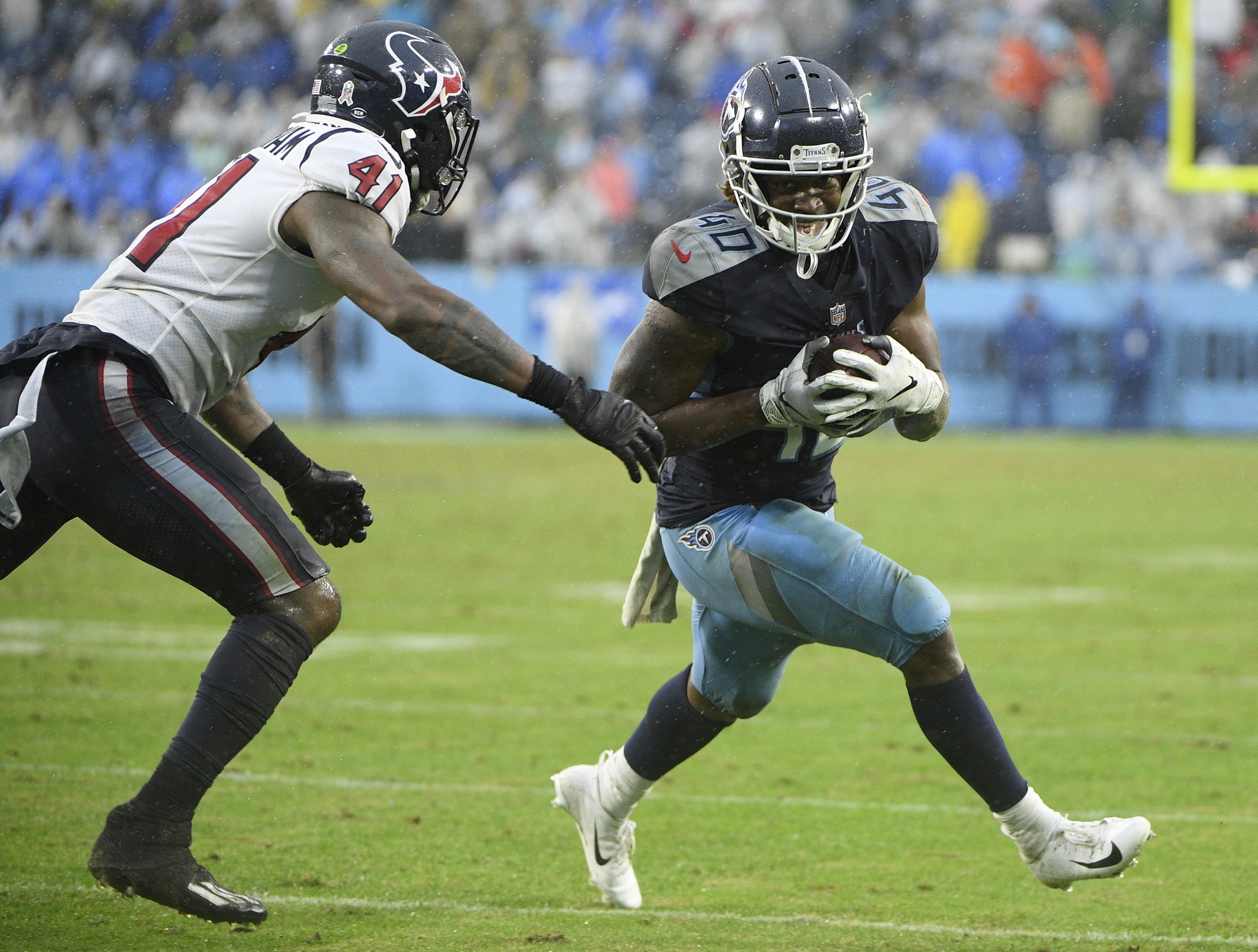 Tennessee Titans: Dontrell Hilliard's Receiving TDs a Running Back Rarity -  Sports Illustrated Tennessee Titans News, Analysis and More