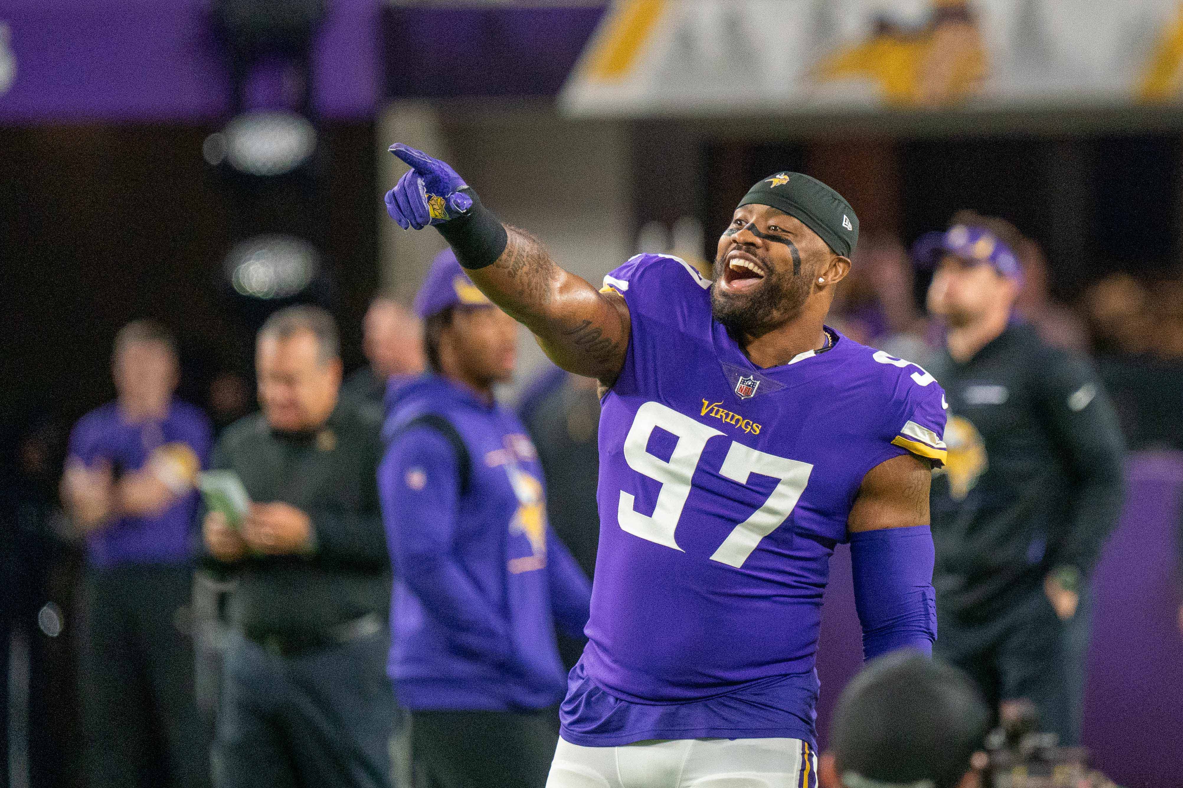 Vikings DE Everson Griffen gets his old No. 97 jersey back