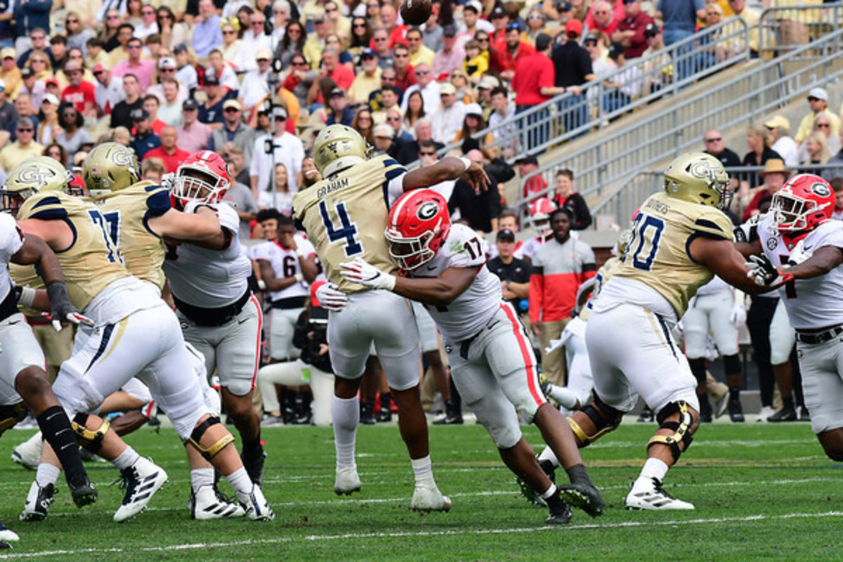 How To Watch Georgia Football Vs Georgia Tech - Sports Illustrated ...