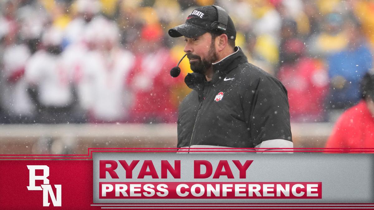 Ryan Day, Buckeyes' Press Conference After Stunning Michigan Loss