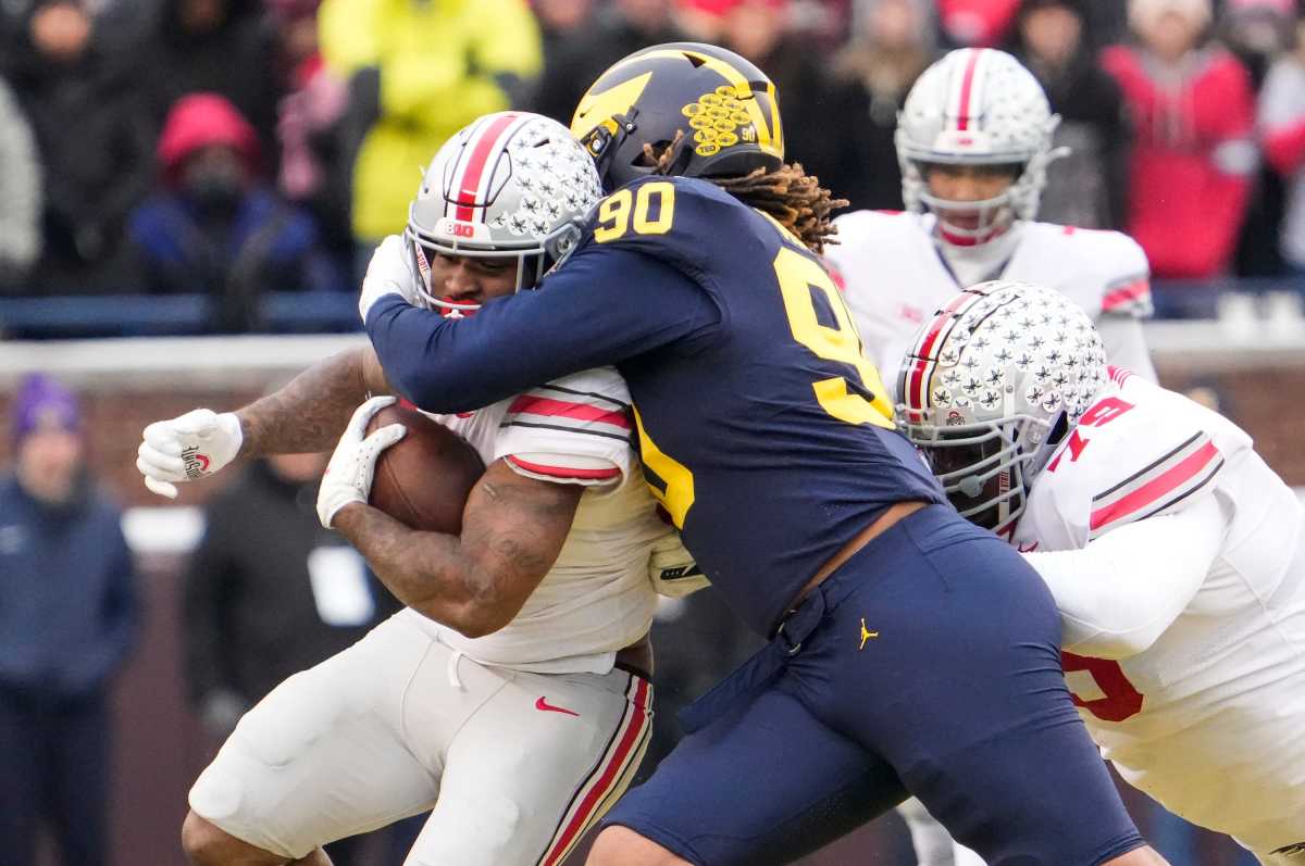 Former Ohio State football star J.K. Dobbins wore Michigan shirt to pay off  Buckeyes' loss in The Game 