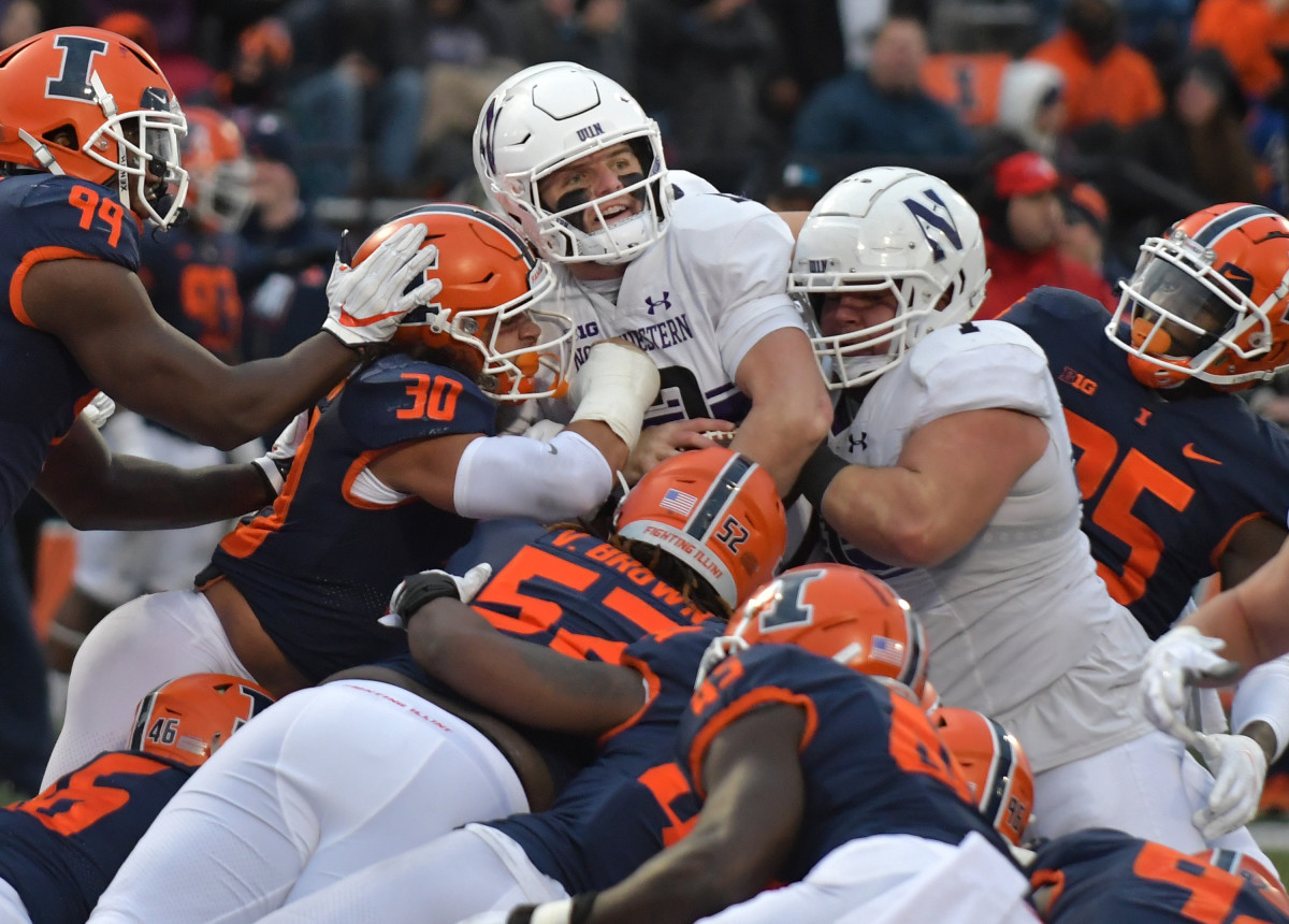 Game Recap And Highlights: Northwestern Falls To Illinois 42-14 In Land ...