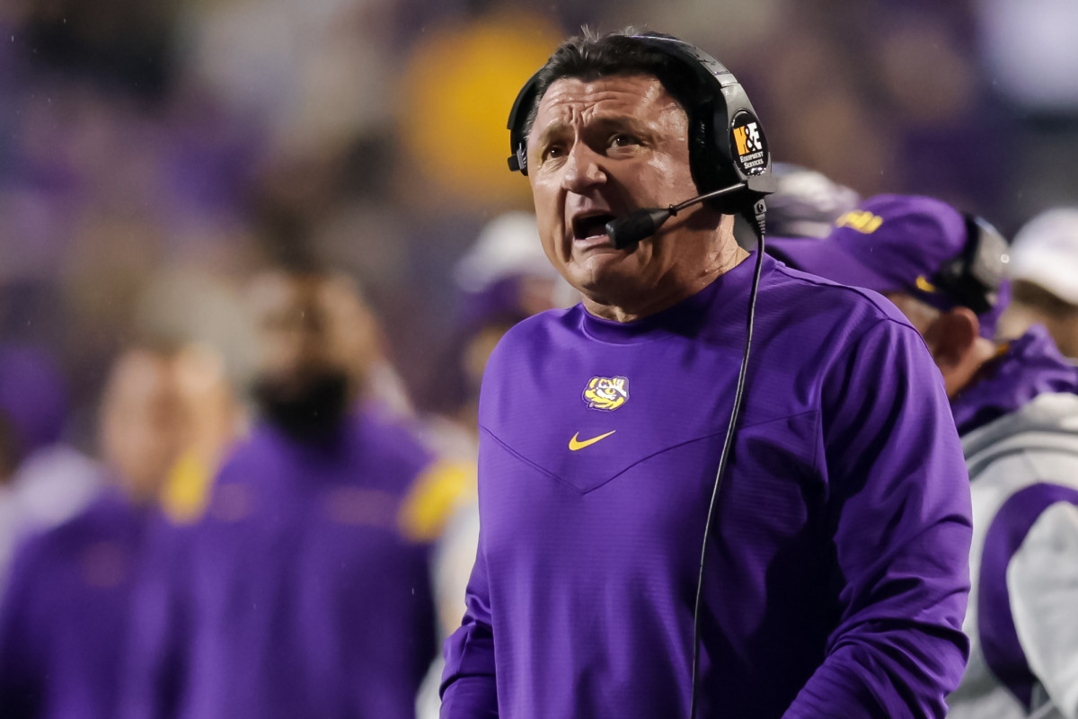 Ed Orgeron's Kids Are Following His College Football Footsteps - FanBuzz