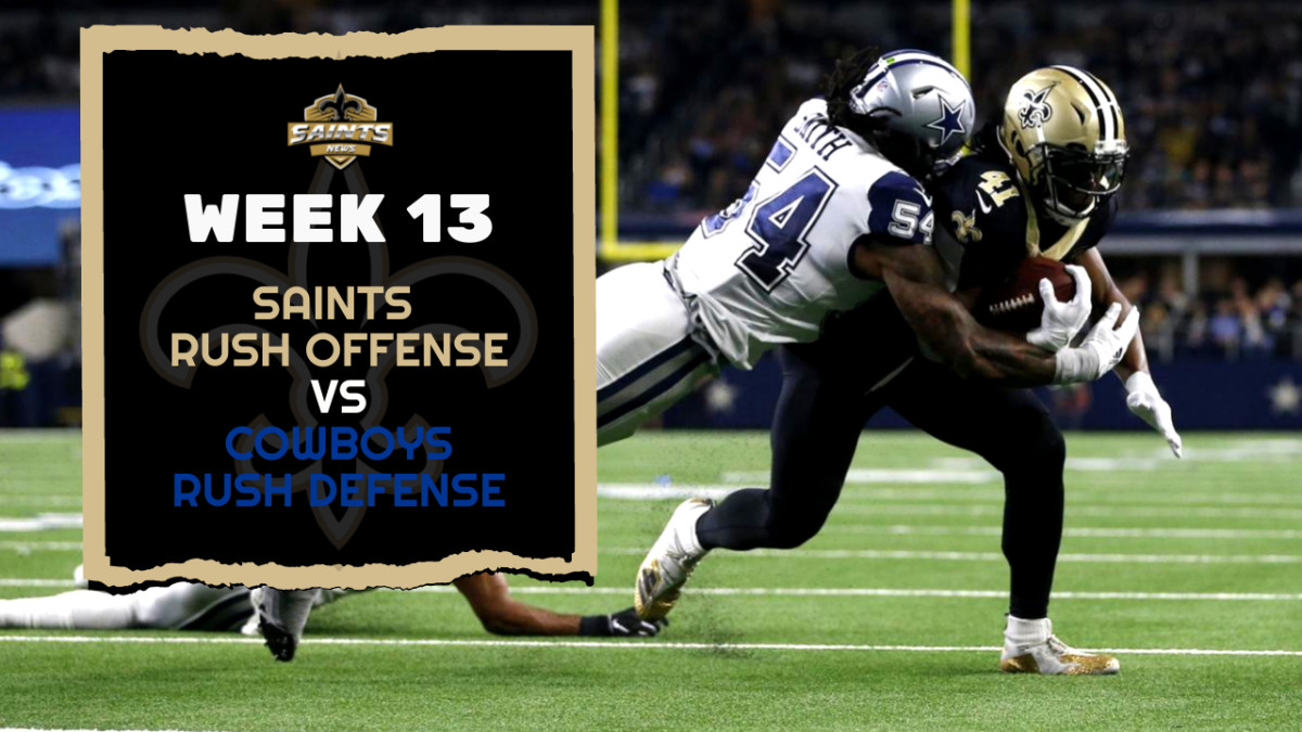 Saints Rushing Attack vs. Cowboys Run Defense Sports Illustrated New