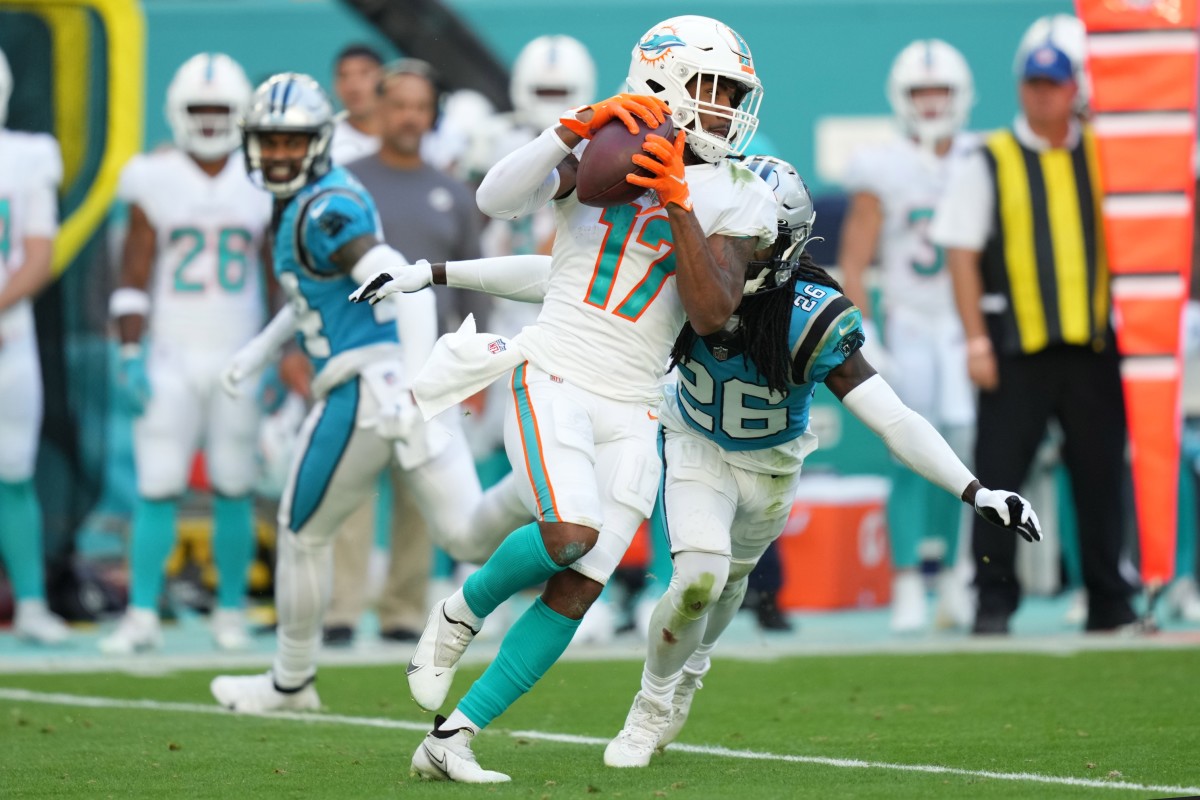 Two of the Dolphins' top draft picks were mic'd up during OTAs and